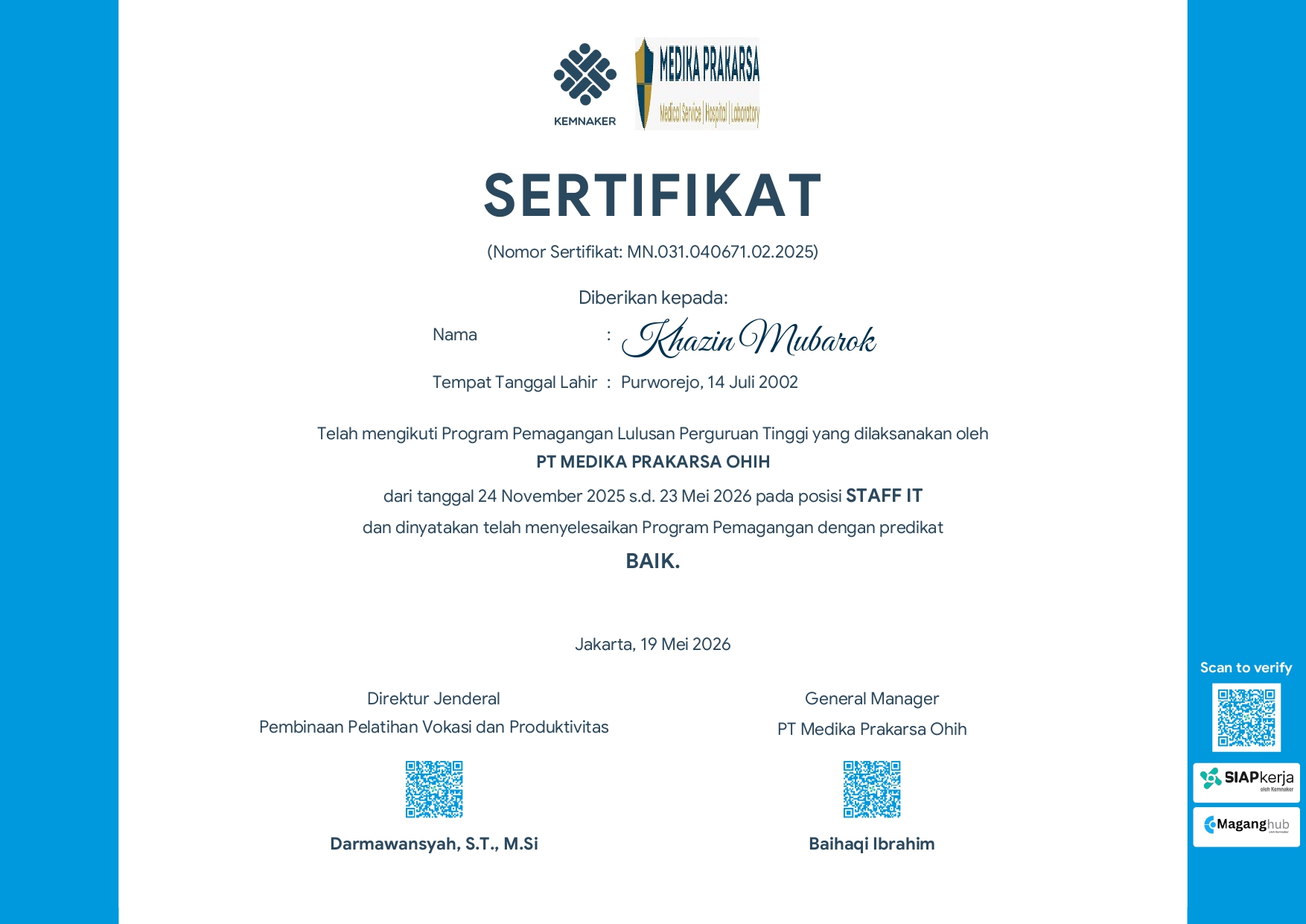 Sertifikat